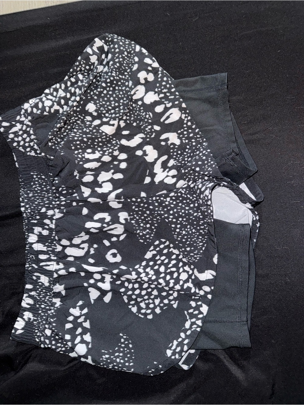 DSG Women's Black and White Athletic Shorts